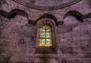 Cathedral Window Wallpaper