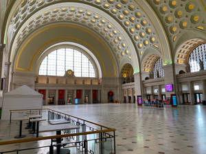 Ceilings And Tiles Union Station Wallpaper