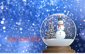 Celebrate A Joyful And Simple Christmas Season Wallpaper