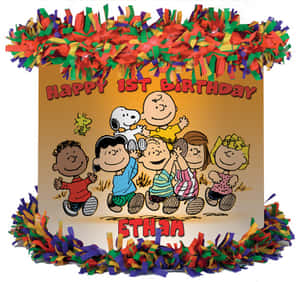 Celebrate A Very Special Day With Charlie Brown On His Birthday! Wallpaper