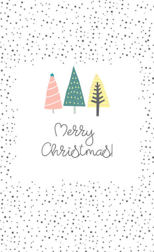 Celebrate Christmas With A Cute And Simple Vibe Wallpaper