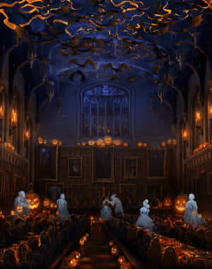 Celebrate Halloween With A Harry Potter Theme Wallpaper