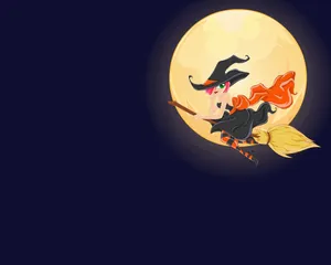 Celebrate Halloween With A Witching Aesthetic Wallpaper