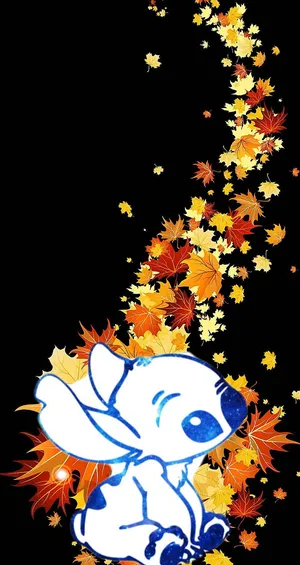 Celebrate Halloween With Lilo And Stitch! Wallpaper