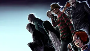 Celebrate Halloween With This Horror Movie Collage Wallpaper