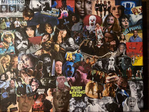 Celebrate Horror - An Awe-inspiring Movie Collage Wallpaper