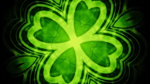 Celebrate Luck This St. Patrick's Day With A Tap-dancing Shamrock Wallpaper