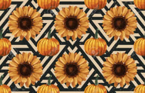 Celebrate The Autumn Season With A Vintage Style Wallpaper