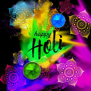 Celebrate The Colors Of Holi! Wallpaper