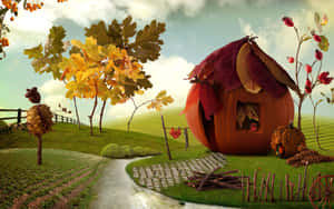 Celebrate The Festivities Of Thanksgiving Wallpaper