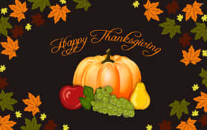 Celebrate The Harvest With A Beautiful Thanksgiving Wallpaper