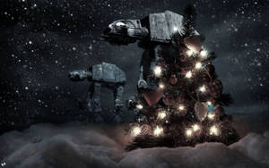 Celebrate The Holidays With Star Wars Wallpaper