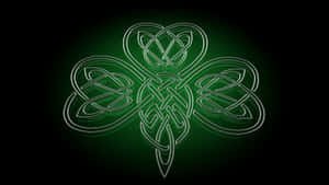 Celebrate The Luck Of The Irish With A Shamrock! Wallpaper