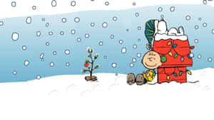 Celebrate The Most Wonderful Time Of The Year With Peanuts Wallpaper