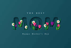 Celebrate The Special Women In Your Life With Happy Mothers Day Wallpaper