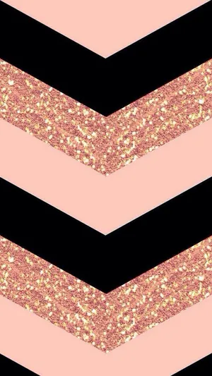 Celebrate The True Beauty Of Nature With These Heavenly Pink And Gold Blossoms. Wallpaper