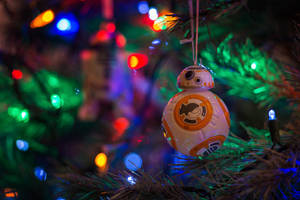 Celebrate The Winter Season With The Force! Wallpaper