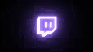 Celebrate Your Love For Gaming Thanks To Neon Twitch Wallpaper