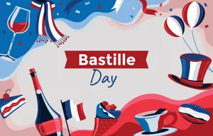 Celebrating Bastille Day In Magnificent Paris Wallpaper