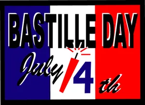 Celebrating Bastille Day Under The Brilliance Of Fireworks Wallpaper