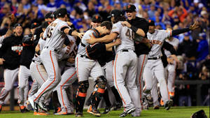 Celebrating San Francisco Giants Wallpaper