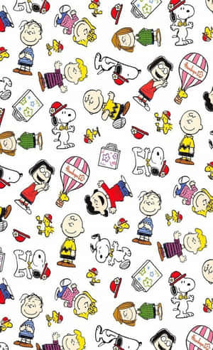 Celebrating The Birthday Of Charlie Brown Wallpaper