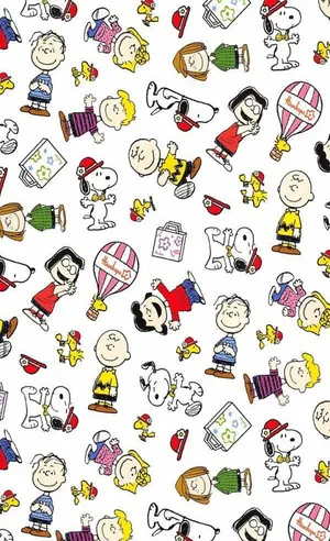 Celebrating The Birthday Of Charlie Brown Wallpaper