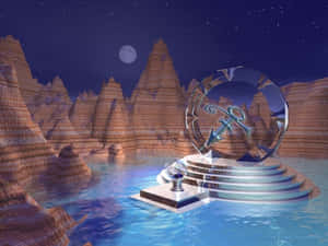 Celebrating The Iconic Symbol Representing The Music Legend - Prince Wallpaper