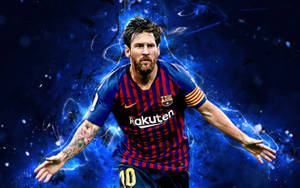 Celebration Lionel Messi 2020 Wallpaper