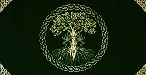 Celtic Irish Druid Tree Wallpaper