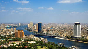 Central Cairo Aerial Wallpaper