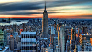 Central Park's Beauty Lit Up At Night In New York City Wallpaper