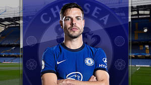 César Azpilicueta Arms Crossed Wallpaper