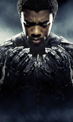 Chadwick Boseman Black Panther Android Wallpaper