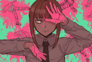 Chainsaw Man Horrifying Makima Wallpaper