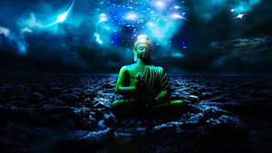 Chakra Concentration Buddha Wallpaper