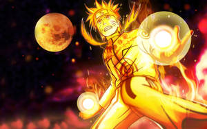 Chakra Mode Naruto Ipad Wallpaper