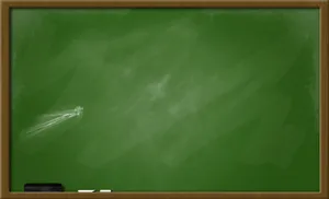 Chalkboard With Eraser And Chalk Wallpaper