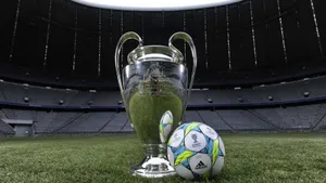 Champions League Trophy Ball 2012 Wallpaper