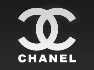 Chanel Logo Black Background Wallpaper