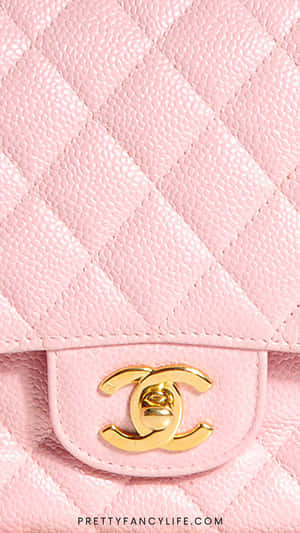 Chanel 's Pink Quilted Flap Bag Wallpaper