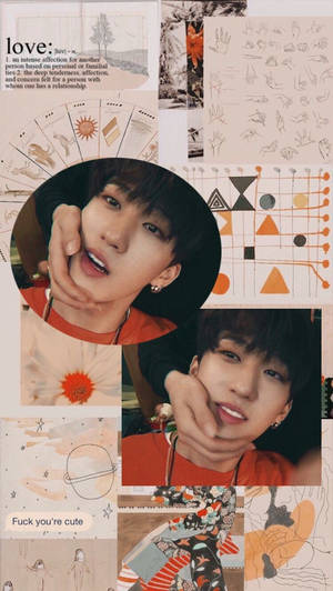 Changbin Aesthetic Fan Art Wallpaper