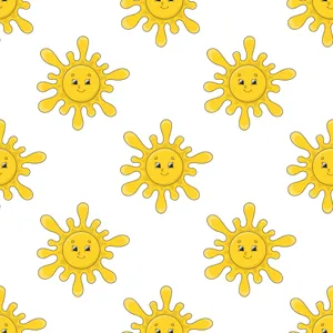 Channel Your Inner Ray Of Sunshine With This Adorable Cute Sunshine Design! Wallpaper