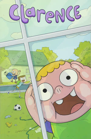 Character Clarence Outside The Window Wallpaper