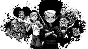 Characters Boondocks Hd Wallpaper