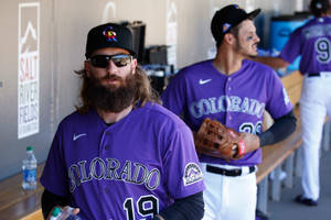 Charlie Blackmon Baseball Dugout Wallpaper