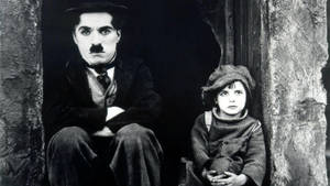Charlie Chaplin And Kid Wallpaper