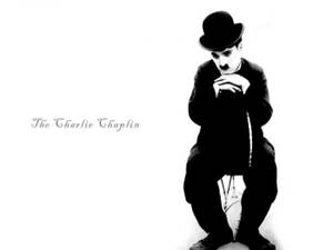 Charlie Chaplin Looking Sad Wallpaper