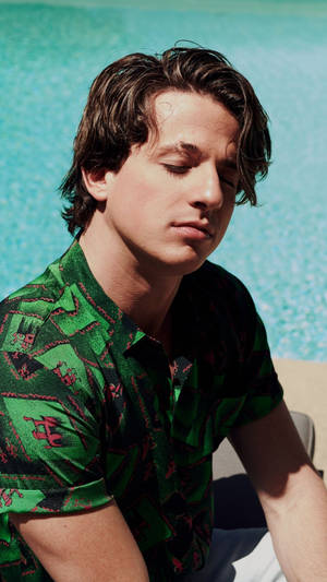 Charlie Puth Closed Eyes Wallpaper