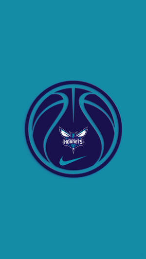 Charlotte Hornets Blue Ball Wallpaper